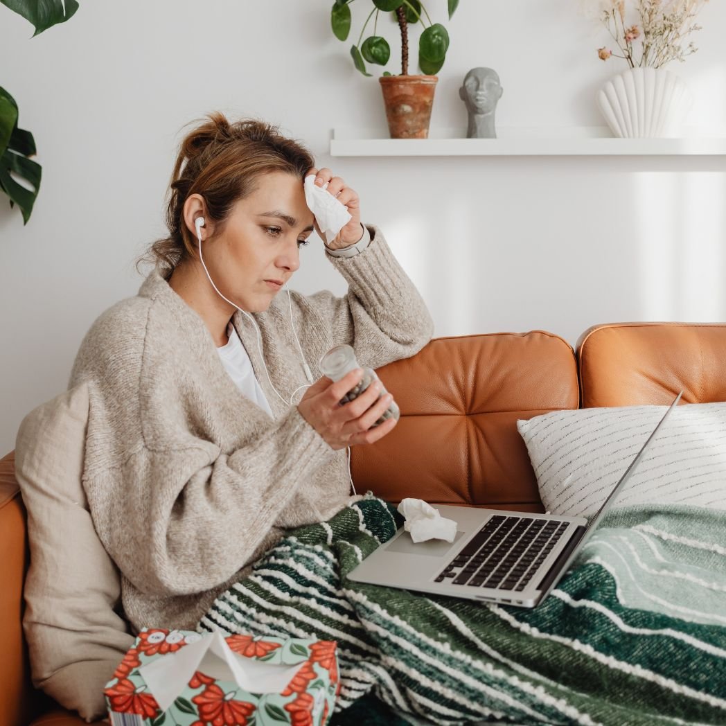 Increased susceptibility to illness delayed recovery