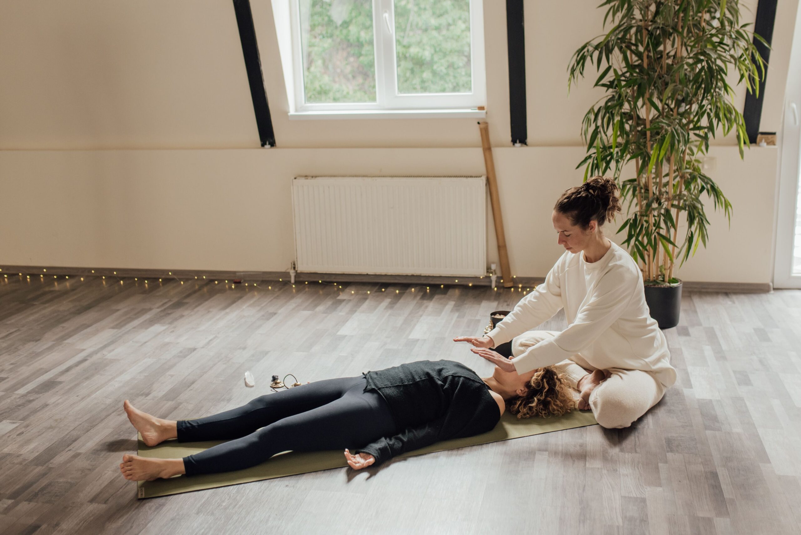 Trauma therapy session helping patient recover from emotional distress